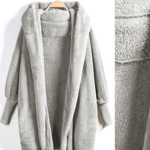 Grey Teddy Coat
